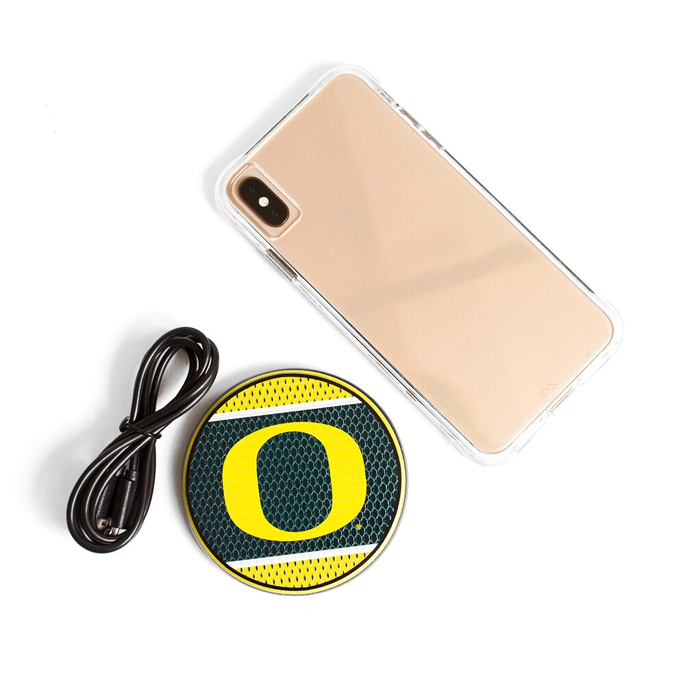 Classic Oregon O, Yellow, Power Supply/Adapter, Tech, 10 watt, Wireless, Charger, 371920
